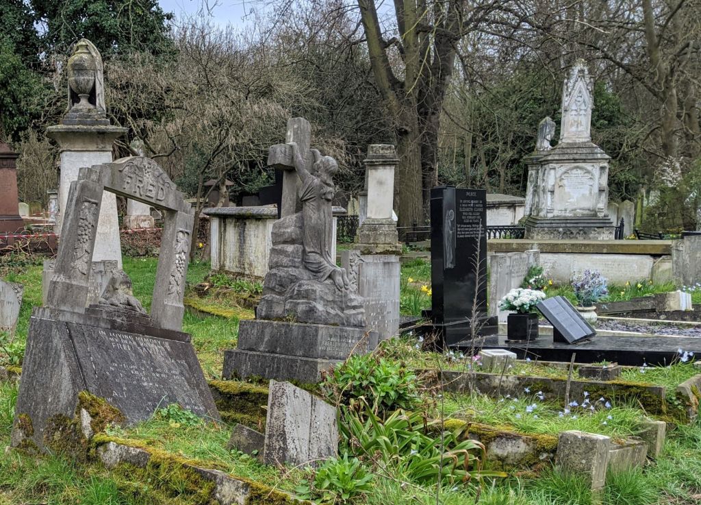 The park continues to look after the graves on the site, which includes several listed monuments.